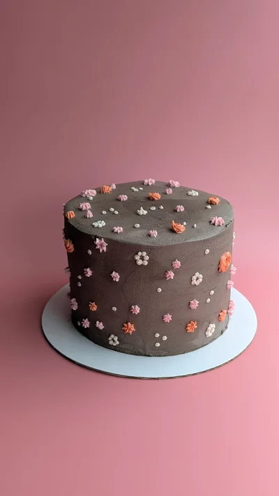 Minimal Floral - 6 Inch 2 Layer
