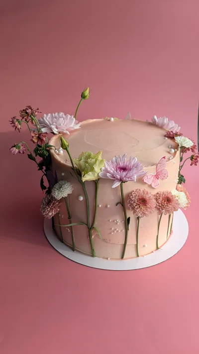 Simple Flower Showcase - 8 Inch 3 Layer