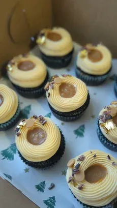 Salted Caramel Chocolate Cupcakes