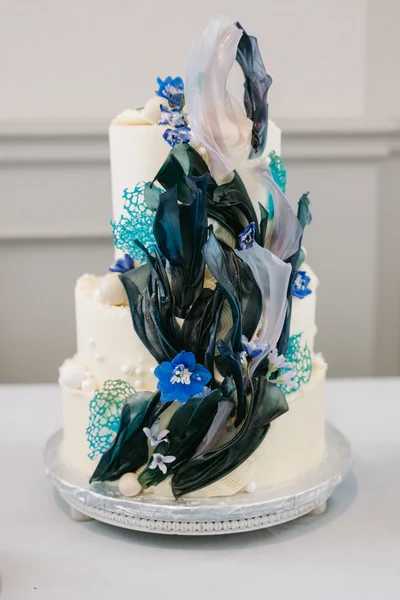 Ocean Sculptured 3 Tier Cake - 6, 8 and 10 Inch