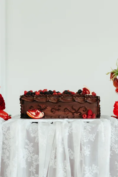 Rectangular Wedding Cake
