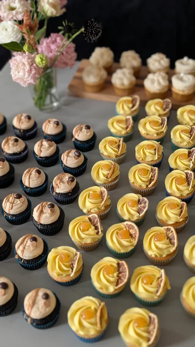 Cupcake Wedding Table