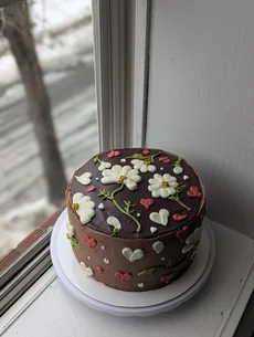 Floral Vegan Chocolate
