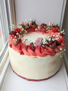 Strawberry Layer Cake