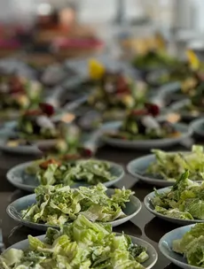 Salad Course For Wedding Event