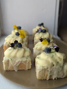 Passion Fruit Mousse Cake